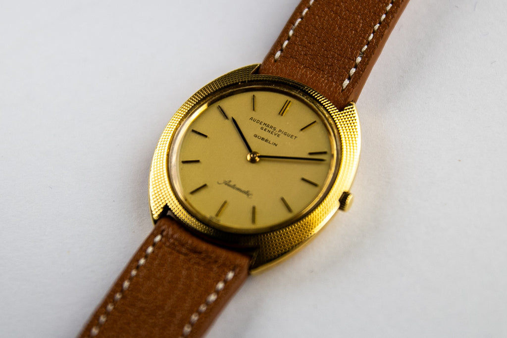 Unusual Case Audemars Piguet “Gübelin” signed