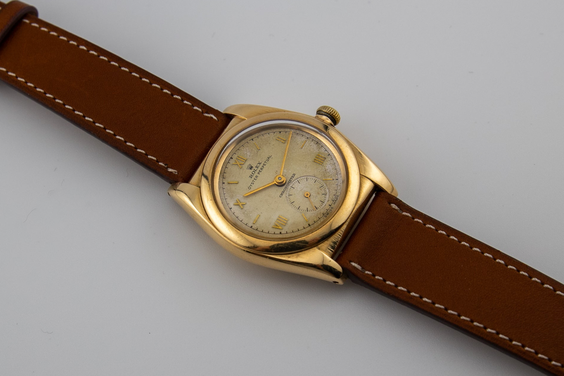 Rolex Bubble Back 3130